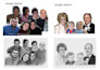 draw a realistic pencil sketch of a couple portrait